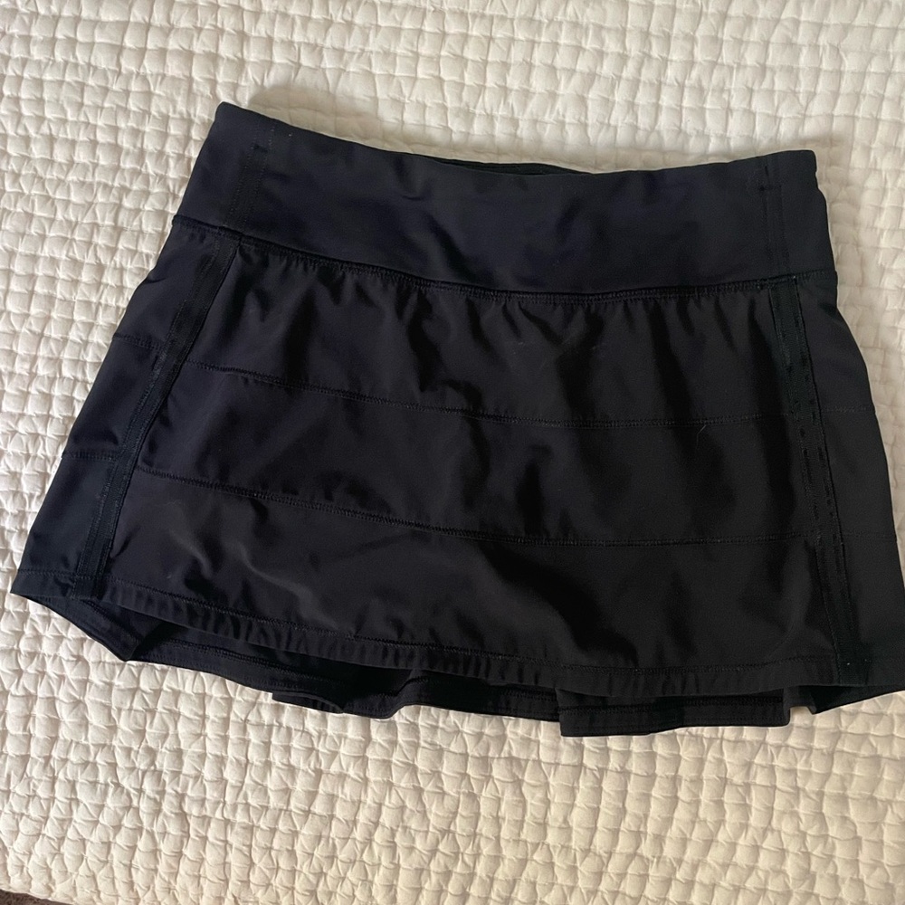 Women's Lululemon Black Athletic Skirt